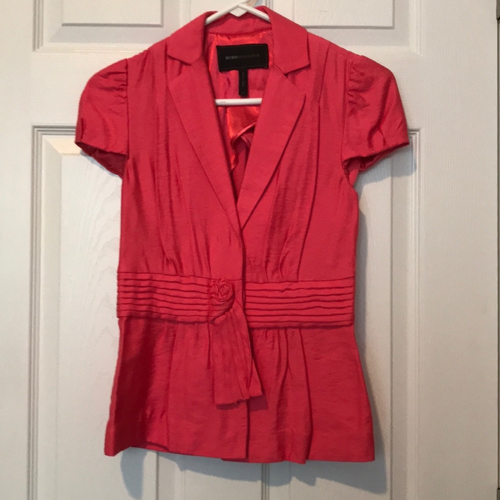 BCBG Max Azria Cap Sleeve Blazer